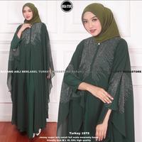 Gambar abaya turkey 1887 - Abu-abu, XXL dari MANUHA undefined 3 Tokopedia