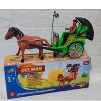 Gambar mainan kuda delman anak ada lagu dan bisa berjalan dari sasha toys 1 undefined 1 Tokopedia