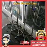 Gambar Tiang infus kaki 5 (Steanless) dari John Production undefined 1 Tokopedia