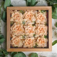 Gambar Rose Flower Box | 20x20 |hadiah custom gift bunga kertas dalam frame dari Bloomitical undefined 1 Tokopedia