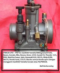 Gambar Karbu PWK28 CPO setingan tuner Sudco jaminan RPM lewat 16.000 dari Bali Karburacing undefined 3 Tokopedia