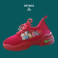 Gambar Sepatu anak usia PAUD TK laki perempuan menyala sneakers lampu dulux E - Merah, 20 dari Sapintrong undefined 4 Tokopedia