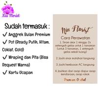 Gambar Rangkaian Bunga Anggrek Bulan Kado Ulang Tahun Anniversary dari NiaFlorist_NEW undefined 4 Tokopedia