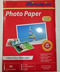 Gambar Kertas Foto / Photo paper glossy Miracle A4 210gr dari Printova.ID undefined 1 Tokopedia