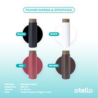 Gambar Custom Tumbler Alwood Botol Minum Tutup Kayu Grafir Tambler Tumblr - Hitam, Grafir 2 Sisi dari Otello Studio undefined 4 Tokopedia