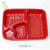 Gambar Bento mika 4 sekat/ Tray bento/ Tempat makan dari Nayo Topgrosir undefined 2 Tokopedia