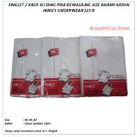 Gambar Hing’s 123 B | Kaos Kutang Pria / Singlet Kaos Dalam Cowok Dewasa - 32 dari Alivia Auliya undefined 2 Tokopedia