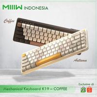Gambar XIAOMI MIIIW K19 Mechanical Keyboard 68 Keys - COFFEE dari MIIIW Indonesia Official Store undefined 1 Tokopedia