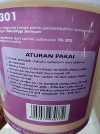 Gambar Lemkra TG 301 Adhsive waterproofing / Suplemen Cat Tembok 1 liter dari BINTANG SELATAN347BDG undefined 5 Tokopedia