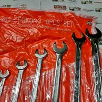 Gambar Kunci Ring Pas Fukung 8pcs (8-22mm) combination wrench set FK original dari teknikmerchantt undefined 2 Tokopedia