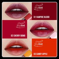 Gambar IMPLORA Cheek & Lip Tint - Vampire Blood | Cherry Bomb | Candy Apple - 1-Vampire Blood dari etienne_skincare undefined 3 Tokopedia