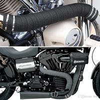 Gambar Exhaust Wrap Ori / Lakban Peredam anti Panas Knalpot Hitam Berkualitas dari Ibra84shop Kab. Tangerang 2 Tokopedia