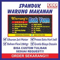 Gambar Spanduk Sepanduk Banner Bener Warung Makan 2x1m Meter Bisa Custom dari Toko Pojok Kreatif undefined 1 Tokopedia