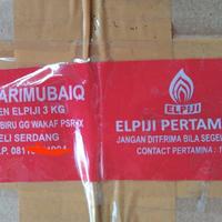 Gambar Plastik Wrap Tabung Gas LPG 3 Kg sablon 2 sisi bolak balik Agen SPPBE dari Assikha wal Afiyah undefined 3 Tokopedia