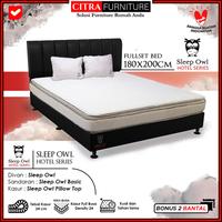 Gambar SLEEP OWL | Matras High Comfort Kasur Busa Pillowtop 180 Full Set dari Citra furniture undefined 3 Tokopedia