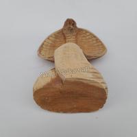 Gambar Patung kayu ular Cobra kerajinan tangan hiasan dekorasi handmade bali - Coklat, Tinggi -+11cm dari MadeSukawati undefined 4 Tokopedia