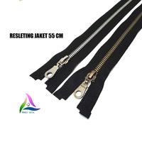 Gambar RESLETING JAKET / SLETING JAKET / RITSLETING GIGI BESI PANJANG 55 CM - GIGI ANTIGOLD dari BERKAH-JY undefined 4 Tokopedia