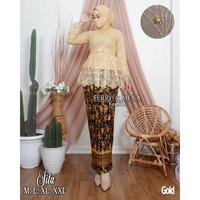 Gambar New set kebaya CANTIKA/kebaya tille modern/kebaya - dusty, L dari towosolshop undefined 5 Tokopedia