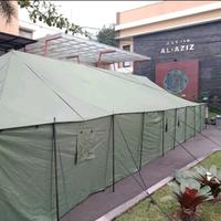 Gambar tenda posko peleton barak pengungsian ukuran 6x14x3M - bahan setandart, 3x4 1set dari Tenda rahmat undefined 2 Tokopedia