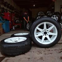 Gambar PELEK VELG BEKAS COPOTAN MODEL VOSSEN RING 16 + BAN 195 60 R16 dari RMBvelgsecond undefined 3 Tokopedia