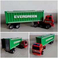 Gambar Mainan Truk Kontainer Besar Edukasi Miniatur Truck Container Trailer - Model C (Tarik) dari A.R.A.F.A undefined 3 Tokopedia