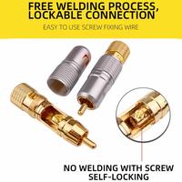 Gambar RCA Nakamichi Lapis Emas 24 K Solderless With Screw dari ALVIN SUPRA97 undefined 5 Tokopedia