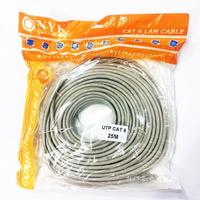 Gambar Kabel LAN NYK UTP Cat 6 RJ45 25 Meter - Kabel LAN 25M dari onlineretailstore undefined 2 Tokopedia