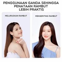 Gambar SAMONO Hair Straightener 2IN1 Alat Catokan Pelurus Pengeriting Rambut - WHITE dari DERUMA TECHNOLOGY OFFICIAL undefined 4 Tokopedia