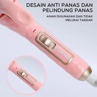 Gambar SAMONO Hair Straightener 2IN1 Alat Catokan Pelurus Pengeriting Rambut - WHITE dari DERUMA TECHNOLOGY OFFICIAL undefined 3 Tokopedia