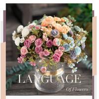 Gambar Buket Bunga Rangkai Carnation Artificial Plastik - Biru dari Xploraza undefined 5 Tokopedia