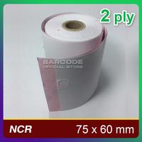 Gambar ( 1 Dus ) Kertas Struk Kasir 60 x 75 mm Rangkap 2 ply ( Isi 100 Roll ) dari Barcode Store Solutions undefined 4 Tokopedia