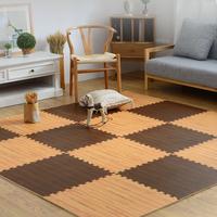 Gambar BONBOX Matras Printed Motif Kayu Bahan PE Aman BMP20 Cokelat Kuning - Cokelat dari Bonbox Home Living undefined 3 Tokopedia