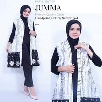 Gambar outer batik long vest cardigan katun wanita 01 dari Lemari Batik Solo undefined 2 Tokopedia