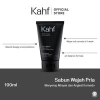 Gambar Kahf Triple Action Oil & Comedo Defense Face Wash 100 ml - Sabun Wajah dari Sweet Pineapple @ undefined 1 Tokopedia