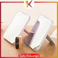 Gambar SK-K89 Kaca Rias Make Up Beauty Mirror Cermin Lipat Persegi Portable - CREAM  dari Satukeluarga undefined 1 Tokopedia