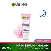 Gambar GARNIER SAKURA GLOW HYALURON SLEEPING MASK 20ML | KRIM MALAM dari AILIN KOSMETIK undefined 1 Tokopedia