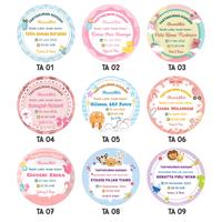 Gambar Cetak Stiker Tasyakuran Kelahiran 4 Bulanan | Sticker Aqiqah Bayi - Transparan, Laminasi Glossy dari Citra Mandaka Printing undefined 2 Tokopedia