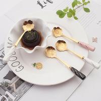 Gambar flower spoon set / sendok model bunga / sendok cantik sendok teh kopi - white silver dari Delko Home undefined 1 Tokopedia