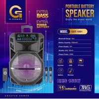 Gambar Speaker G Power GST 1801, gratis 2 Mic dari AMJ SAMARINDA undefined 1 Tokopedia