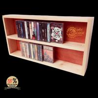 Gambar Rak Kayu Cassette Pita Jadul - Slot 60 Buah dari Kajenge Shop undefined 5 Tokopedia