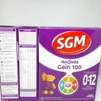 Gambar SGM Ananda Gain 100 0-12 400gr . Ed APRIL 2024 dari Asli medika undefined 3 Tokopedia