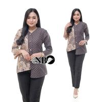 Gambar Atasan Batik Wanita Toko store Batik Modern Seri A - C, L dari Amirabatikstore undefined 3 Tokopedia