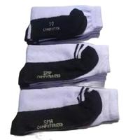 Gambar Kaos kaki sekolah anak putih tapak hitam tebal. sd. smp. sma. Lembut - PUTIH TPK HITAM, SMA dari 3 Putra olshope undefined 5 Tokopedia