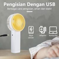 Gambar Kipas Angin Mini Portable 1200 mah RECHARGEABLE USB Fan dari Safaria ID undefined 4 Tokopedia