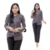 Gambar Atasan Batik Wanita Toko store Batik Modern Seri A - C, L dari Amirabatikstore undefined 2 Tokopedia