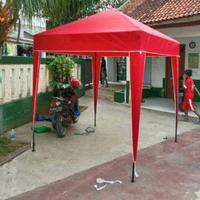 Gambar TENDA CAFFE 1.5*3 UDAH LENGKAP ATAP + RANGKA - Orange, 1.5*2 fullset dari ADIT AGEN TENDA undefined 4 Tokopedia