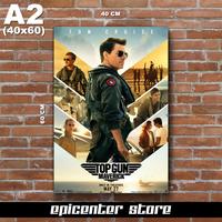 Gambar Poster Film Top Gun Maverick - Official 1 40x60 + Frame - Tanpa Frame dari Epicenter Store ID undefined 3 Tokopedia