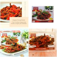Gambar Dendeng Lambok/ Daging Cincang Balado Restu Mande Bukan Frozen Food - sambalado250gr dari aisyah ayesha undefined 2 Tokopedia