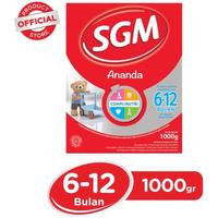 Gambar SGM Ananda 2 / Susu Formula Bayi 6 - 12 Bulan Jumbo 1 kg 1000 g dari vyzone undefined 1 Tokopedia