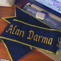 Gambar [1HARI JADI] Selempang Wisuda Bludru 1 Layer - Hitam dari milca store undefined 4 Tokopedia